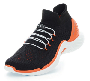 UYN Lady City Running Shoes black / orange