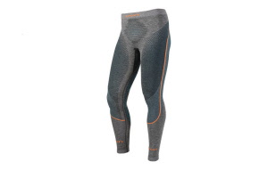 UYN Man Ambityon Pants long black melange / atlantic / orange shiny