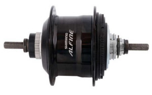 Shimano Getriebenabe ALFINE SG-S7001 11-Gang 32-Loch Center-Lock 135 mm schwarz