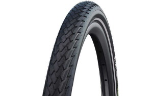 Schwalbe Pneu Green Marathon 16x1.35 GG Starr mit Reflexstreifen black