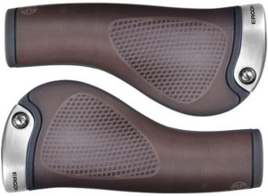 Ergon Lenkergriffe GP1 BioLeder brown / Paar