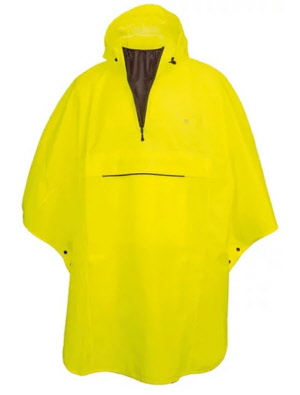 AGU Unisex Regenponcho Grant neon yellow