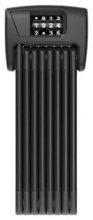 Abus Faltschloss Bordo Big Combo 6000C/120 Code mit Halter SH 6000/120 schwarz