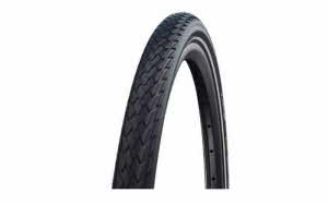 Schwalbe Pneu Green Marathon 700x23C GG Starr mit Reflexstreifen black