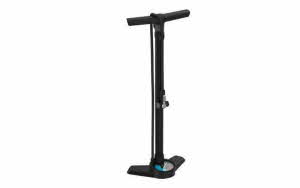 Standpumpe AirSwitch schwarz, Alu/Stahl, mit Switch HP/HV, 11 bar/ 160 psi 