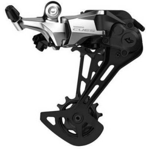 Shimano Schaltwerk CUES RD-U6000 10/11-Gang Linkglide GS silber