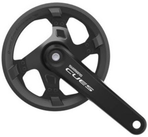 Shimano Kettenradgarnitur CUES FC-U4000 175 mm 40 Zähne Hosenschutz